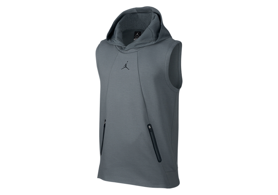 jordan ultimate flight fleece sleeveless hoodie