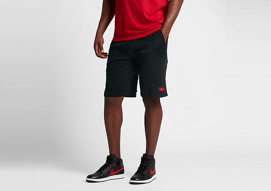 air jordan 1 mid with shorts