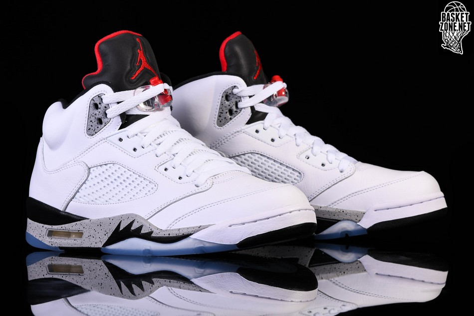 jordan 5 white cement for sale
