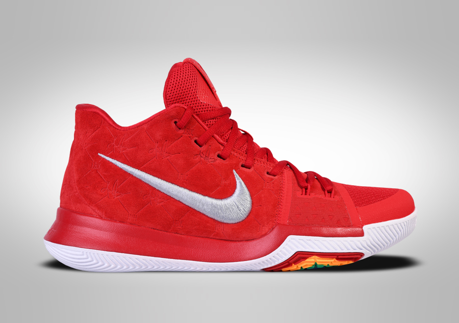 Kyrie 3 hot sale rouge