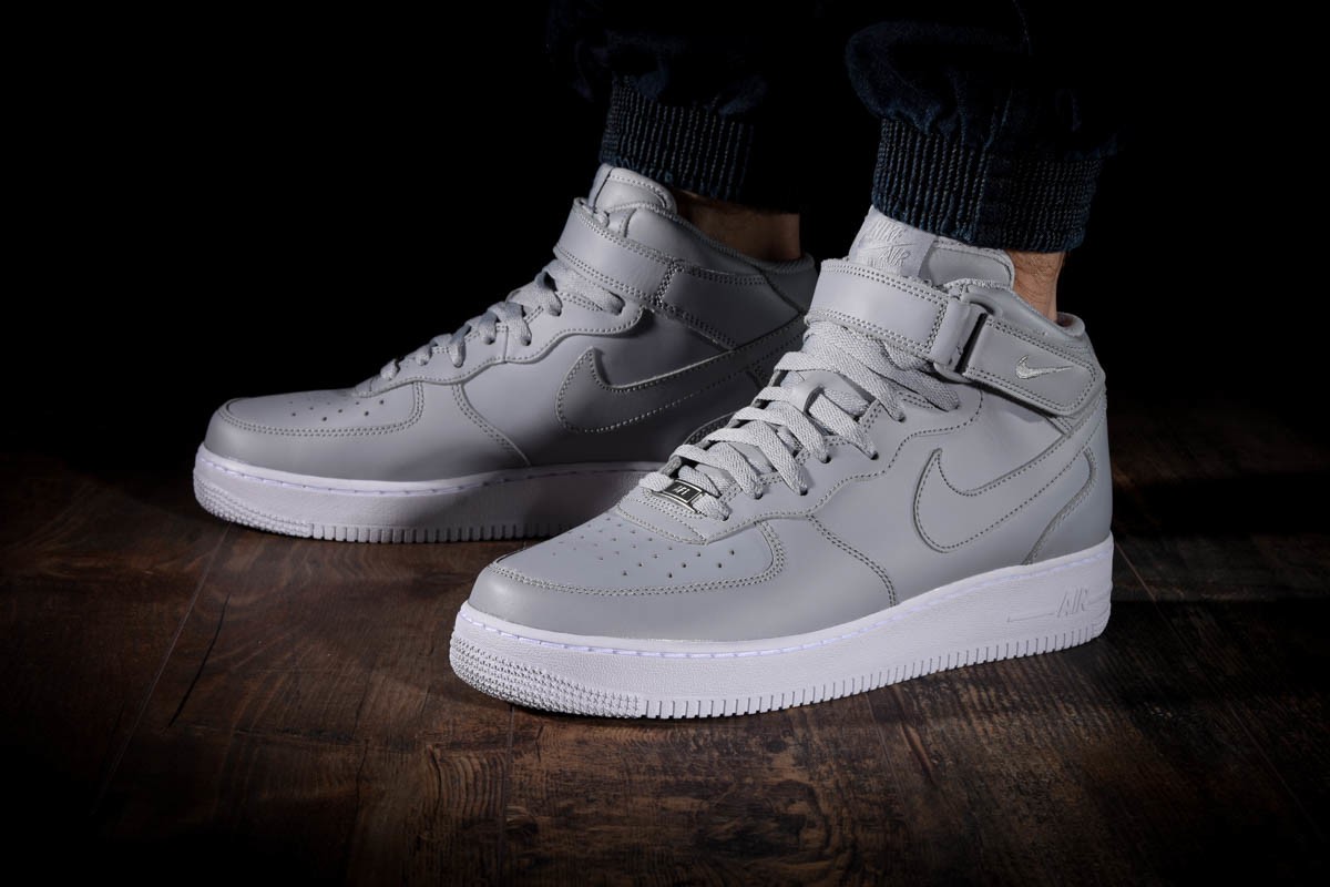 NIKE AIR FORCE 1 MID '07 WOLF GREY