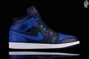Air jordan 1 retro mid obsidian royal Clearance