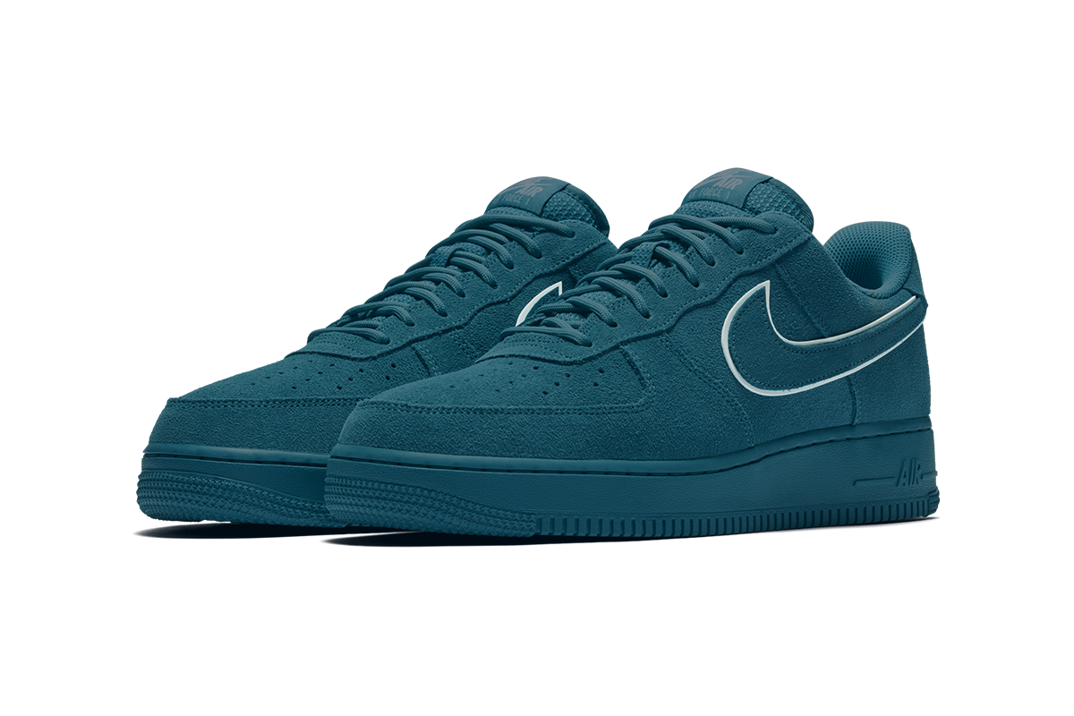 NIKE AIR FORCE 1 07 LV8 SUEDE NOISE AQUA fur 115 00 kicksmaniac