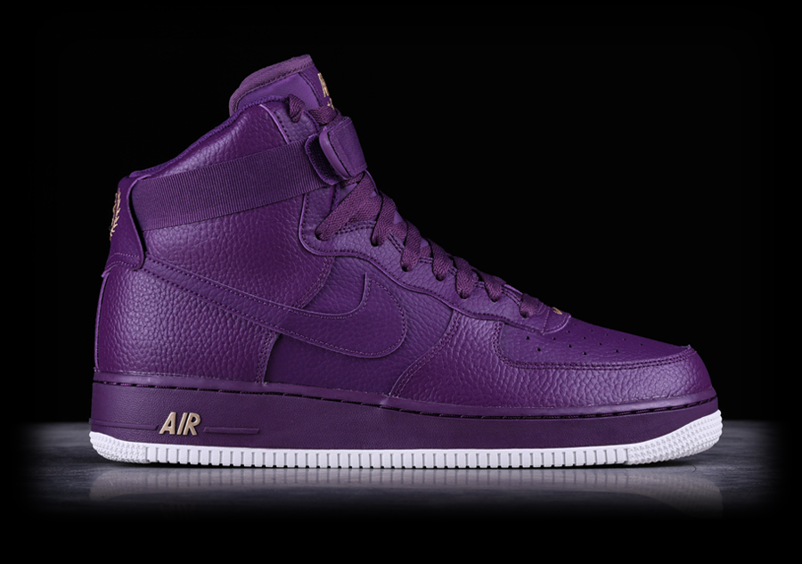 air force 1 high purple
