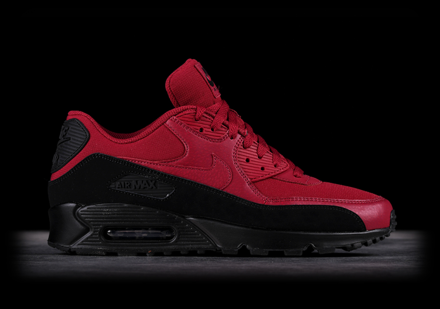 air max 90s red and black