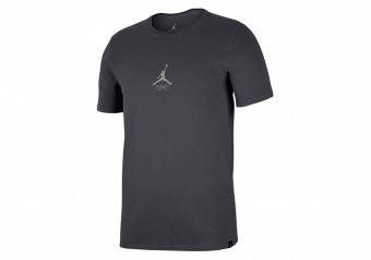 NIKE AIR JORDAN SPORTSWEAR WINGS WASHED TEE DARK SMOKE GREY