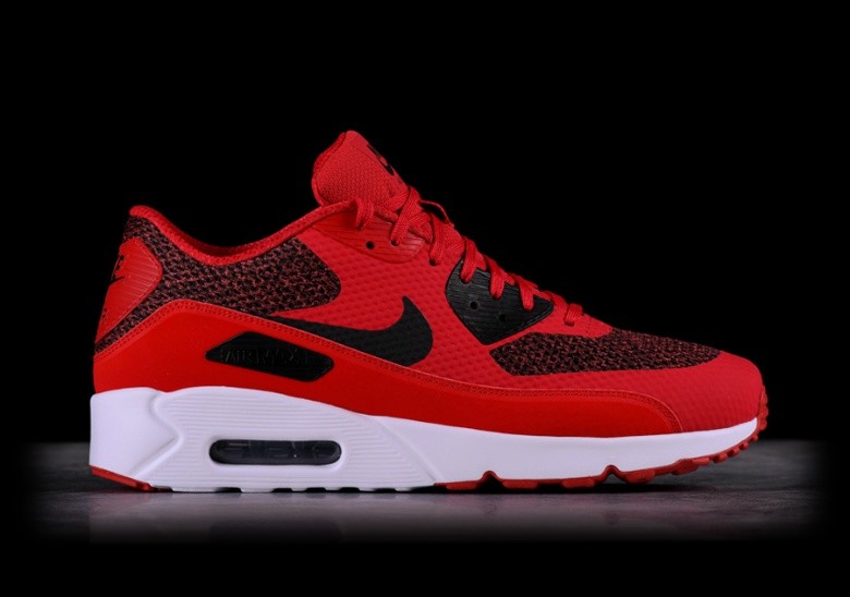 air max 90 ultra red and white