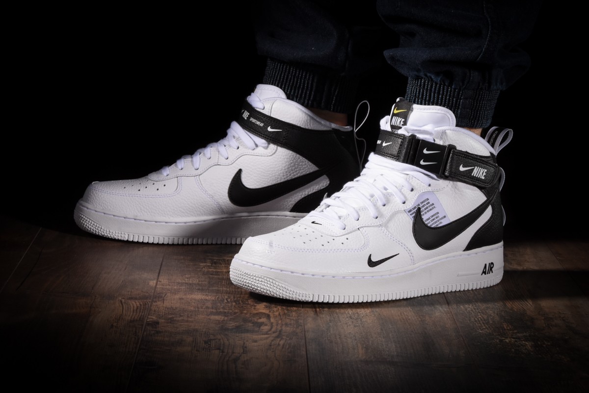 nike air force 1 utility white mid