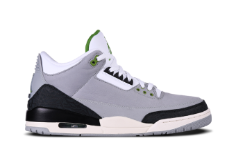 NIKE AIR JORDAN 3 RETRO CHLOROPHYLL TINKER