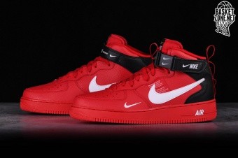 nike air force 1 utility red mid