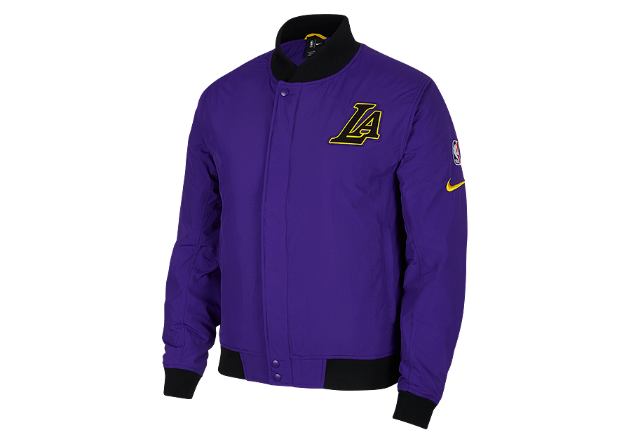 NIKE NBA LOS ANGELES LAKERS COURTSIDE JACKET FIELD PURPLE ...