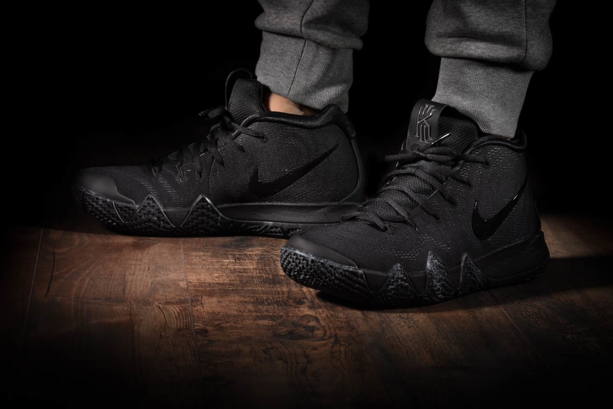 NIKE KYRIE 4 TRIPLE BLACK for 95.00 kicksmaniac