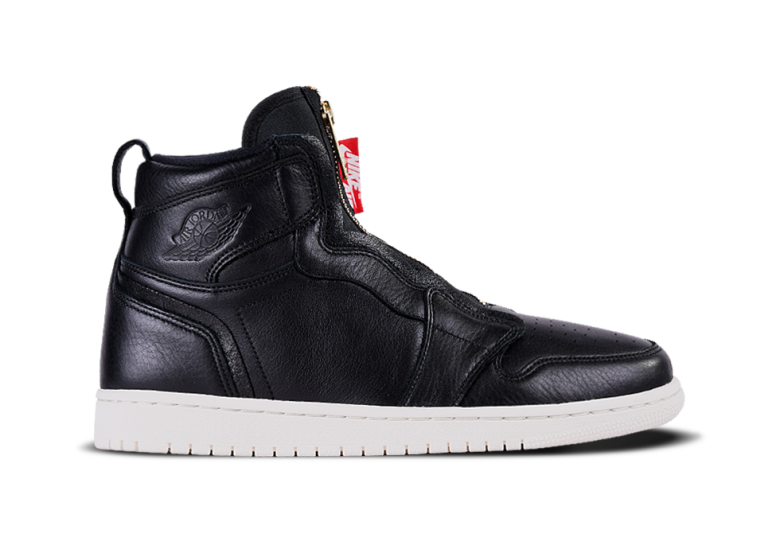 NIKE AIR JORDAN 1 HIGH ZIP BLACK