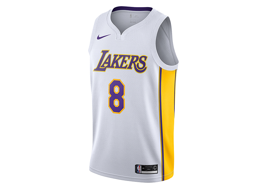 Kobe bryant white swingman jersey 2025