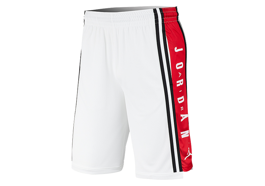 white air jordan shorts