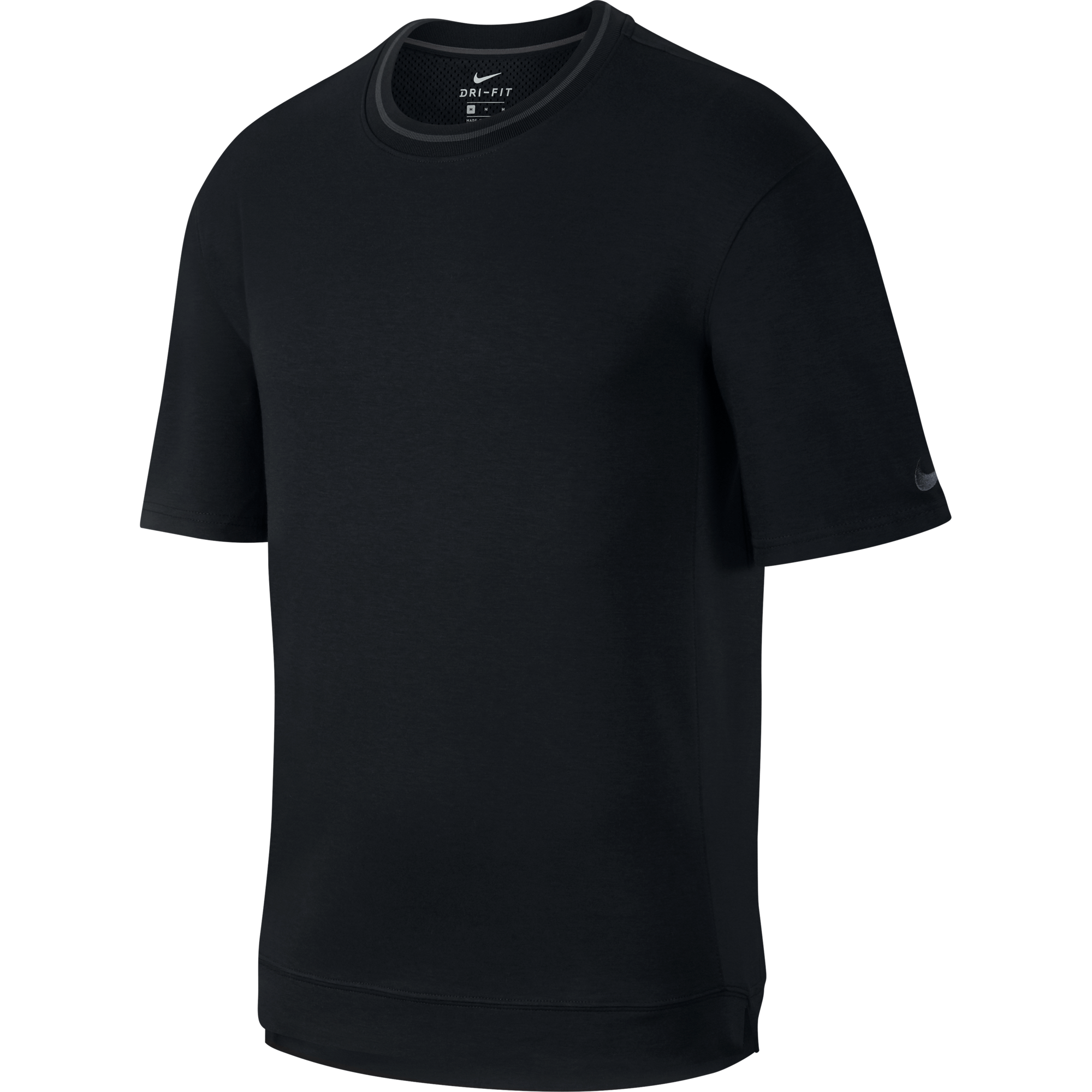 NIKE HOOPXFLY DRI-FIT TOP BLACK