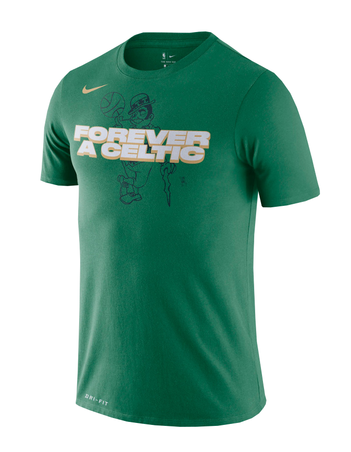 NIKE NBA BOSTON CELTICS DRI-FIT MANTRA TEE CLOVER