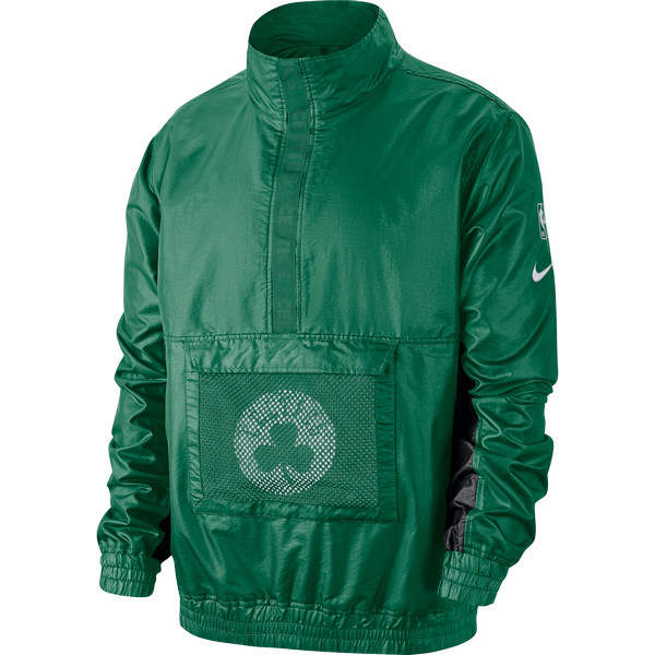 NIKE NBA BOSTON CELTICS LIGHTWEIGHT COURTSIDE JACKET CLOVER