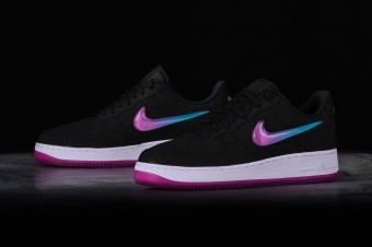 Air force 1 '07 clearance premium 2 - black/active fuchsia