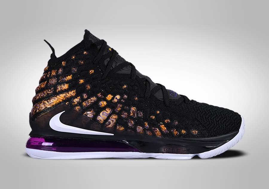 Lebron 17 sales lakers nike