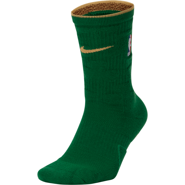 NIKE NBA BOSTON CELTICS CITY EDITION SOCKS CLOVER