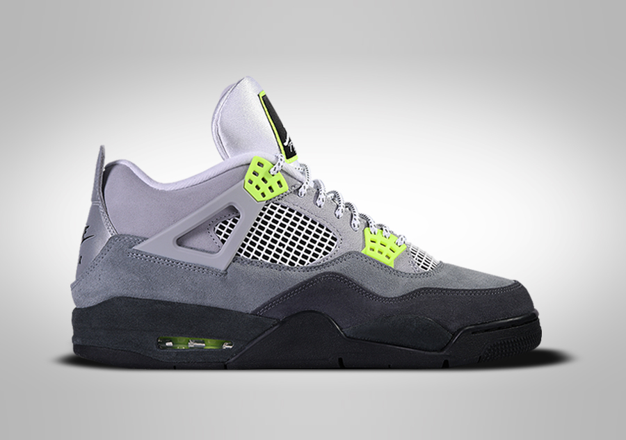 jordan 4 gs neon