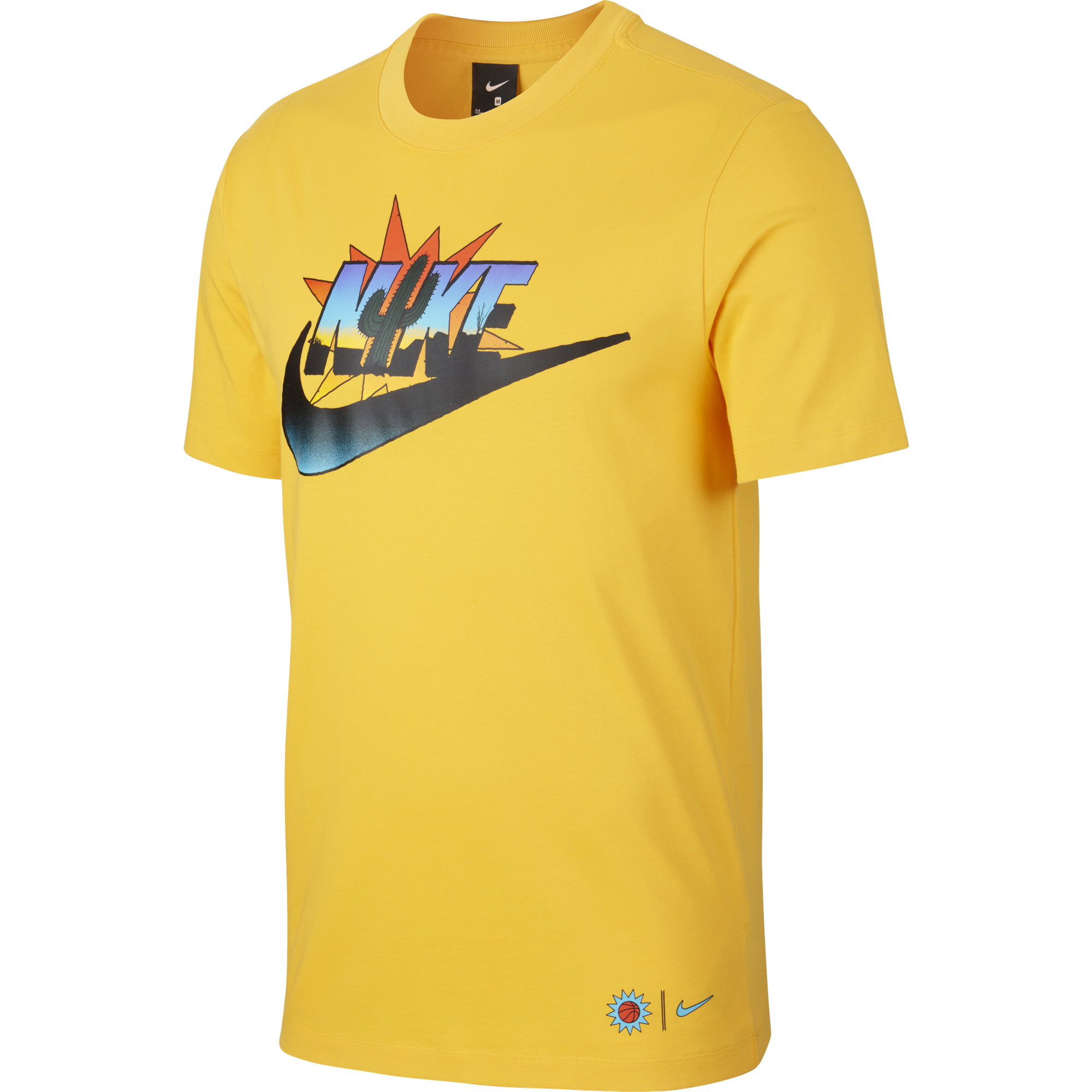 NIKE FUTURA BASKETBALL TEE UNIVERSITY GOLD