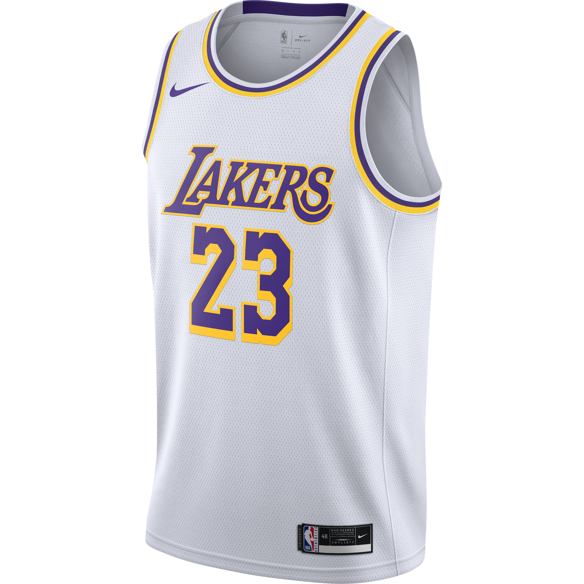 Los Angeles Lakers, NBA Jerseys