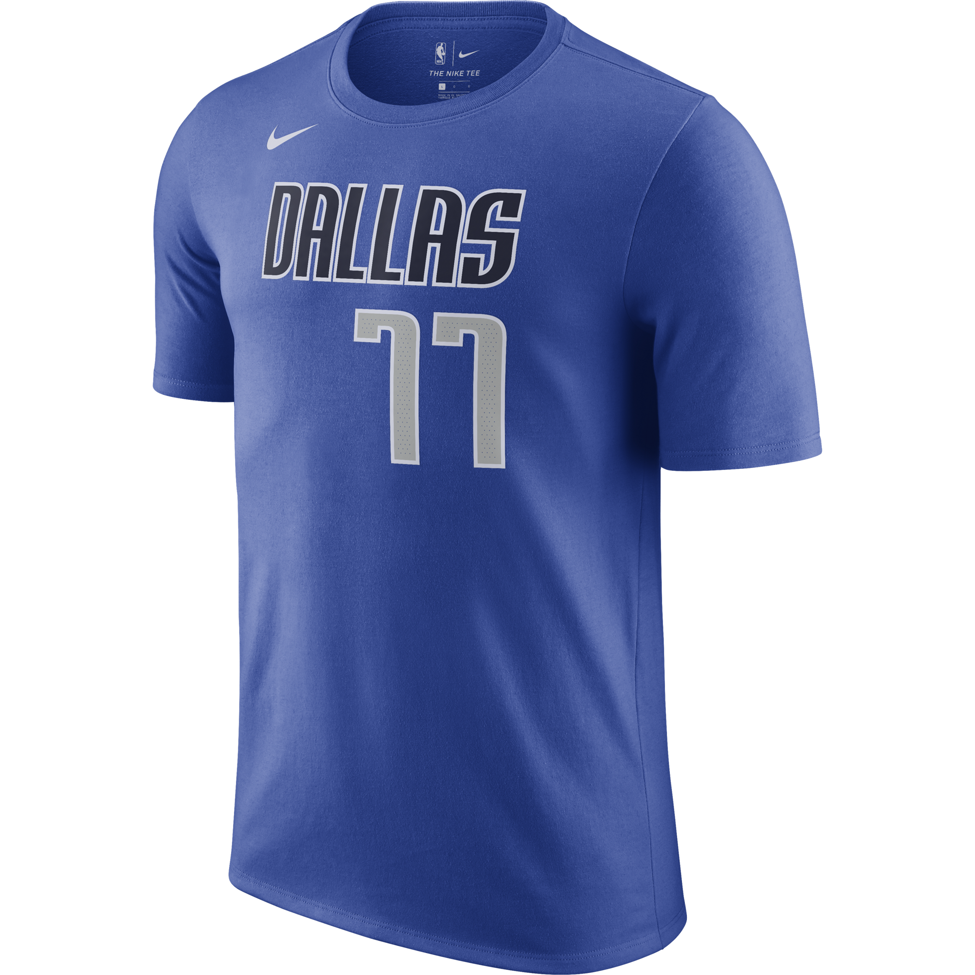 NIKE NBA DALLAS MAVERICKS LUKA DONČIĆ TEE GAME ROYAL