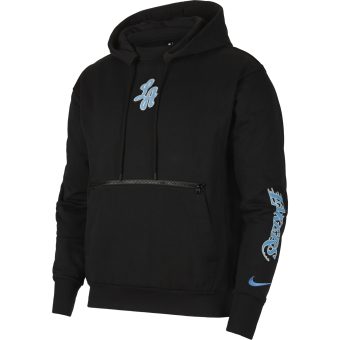 NIKE NBA LOS ANGELES LAKERS SHOWTIME CITY EDITION THERMA FLEX HOODIE COAST  for £105.00