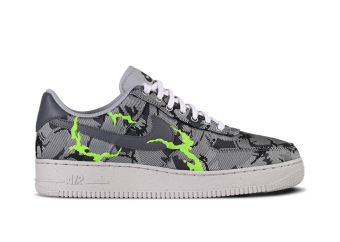 NIKE AIR FORCE 1 LOW '07 LX SMOKE GREY CAMO