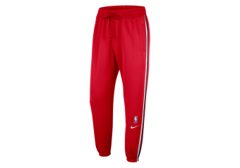 NIKE NBA CHICAGO BULLS DRI FIT SHOWTIME PANTS UNIVERSITY RED for