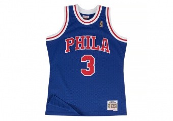 MITCHELL & NESS NBA SWINGMAN JERSEY PHILADELPHIA 76ERS - ALLEN IVERSON #3