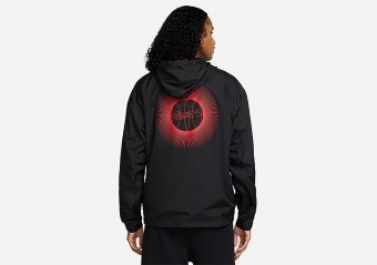 NIKE KYRIE LIGHTWEIGHT JACKET BLACK