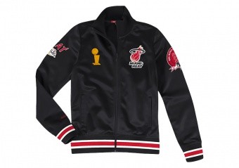 MITCHELL & NESS CHAMP CITY TRACK JACKET MIAMI HEAT