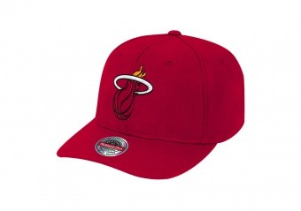 MITCHELL & NESS TEAM GROUND REDLINE SNAPBACK MIAMI HEAT