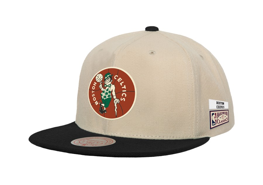 MITCHELL & NESS VINTAGE JOCKEY SNAPBACK HWC BOSTON CELTICS