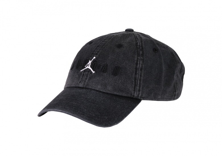 NIKE AIR JORDAN HERITAGE86 WASHED CAP BLACK