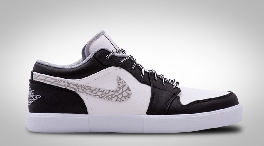 NIKE AIR JORDAN RETRO V.1 BLACK WOLF GREY