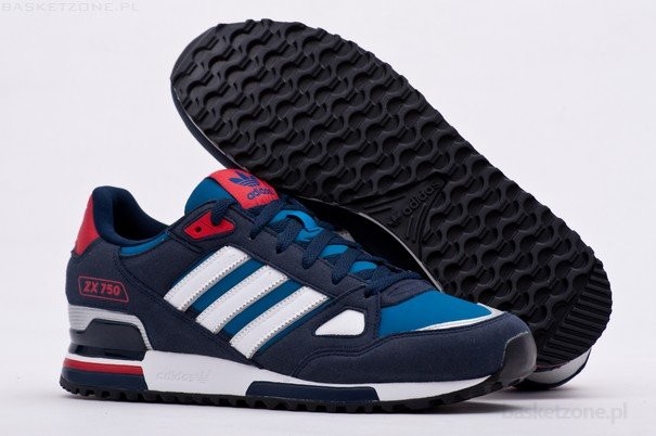 ADIDAS ORIGINALS POOL BLUE WHITE ZX750 price 92.50 Basketzone