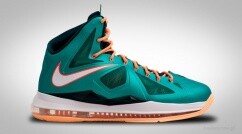 NIKE ZOOM LEBRON X DOLPHINS EDITION
