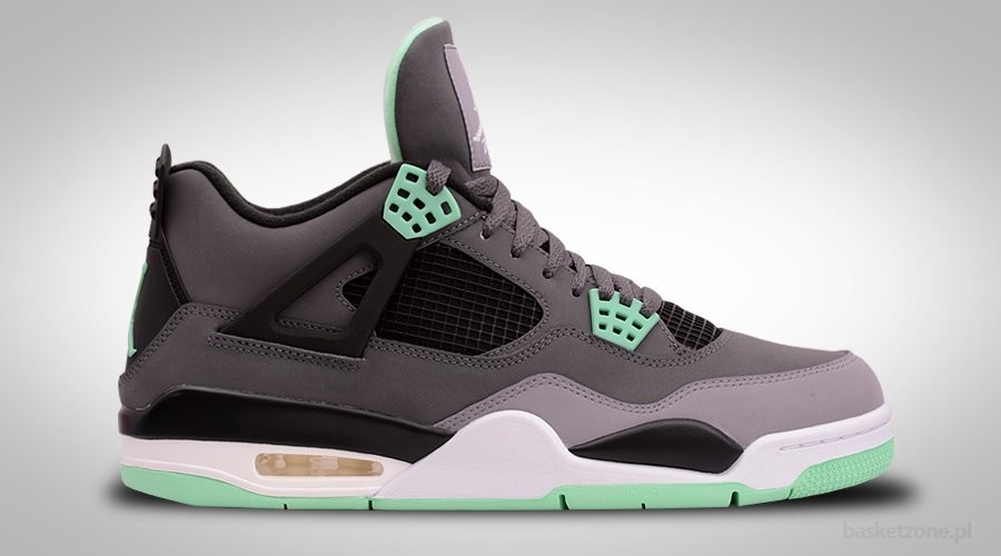 NIKE AIR JORDAN 4 RETRO GREEN GLOW price 159.00 Basketzone