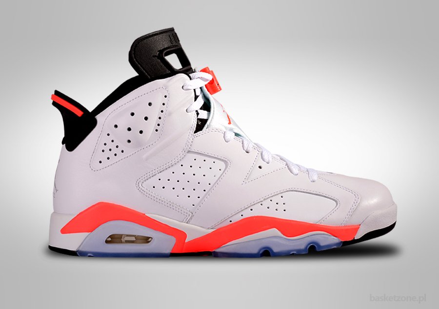 jordan retro 6 infrared white