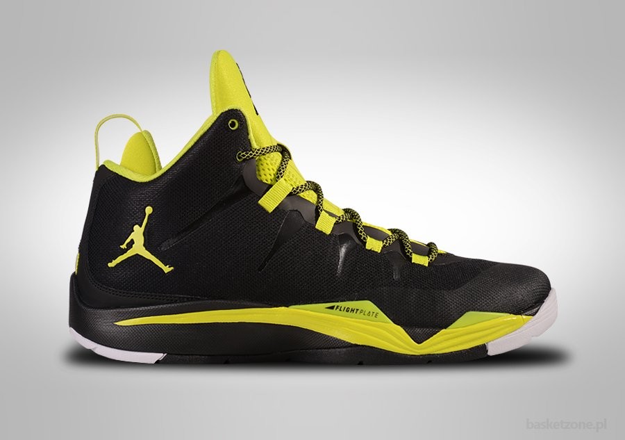 NIKE AIR JORDAN SUPER.FLY 2 BLACK VENOM GREEN price 115.00