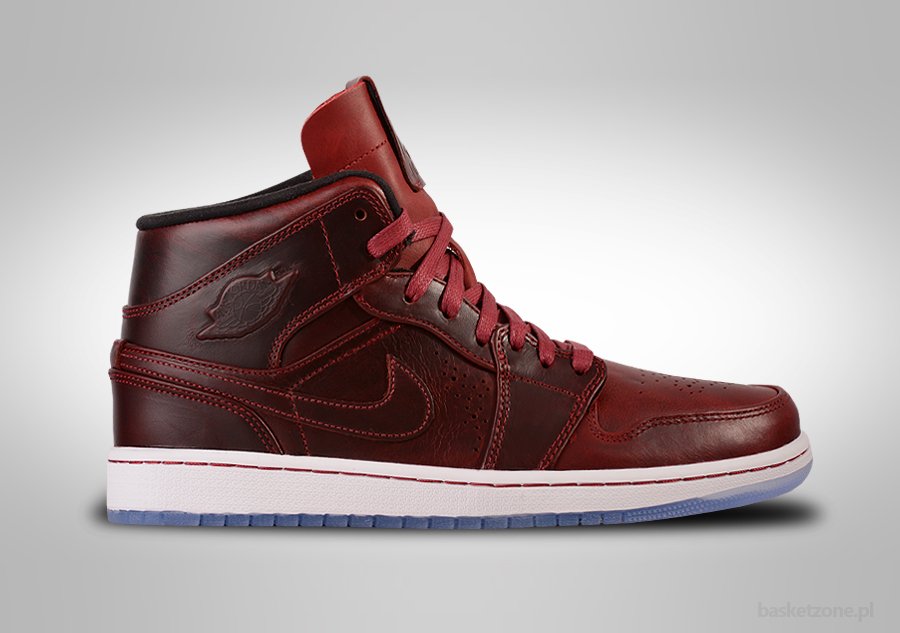 NIKE AIR JORDAN 1 RETRO MID NOUVEAU TEAM RED voor 107 50 Basketzone
