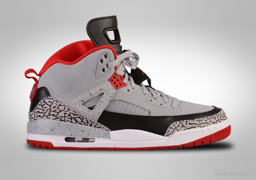 jordans grey and red