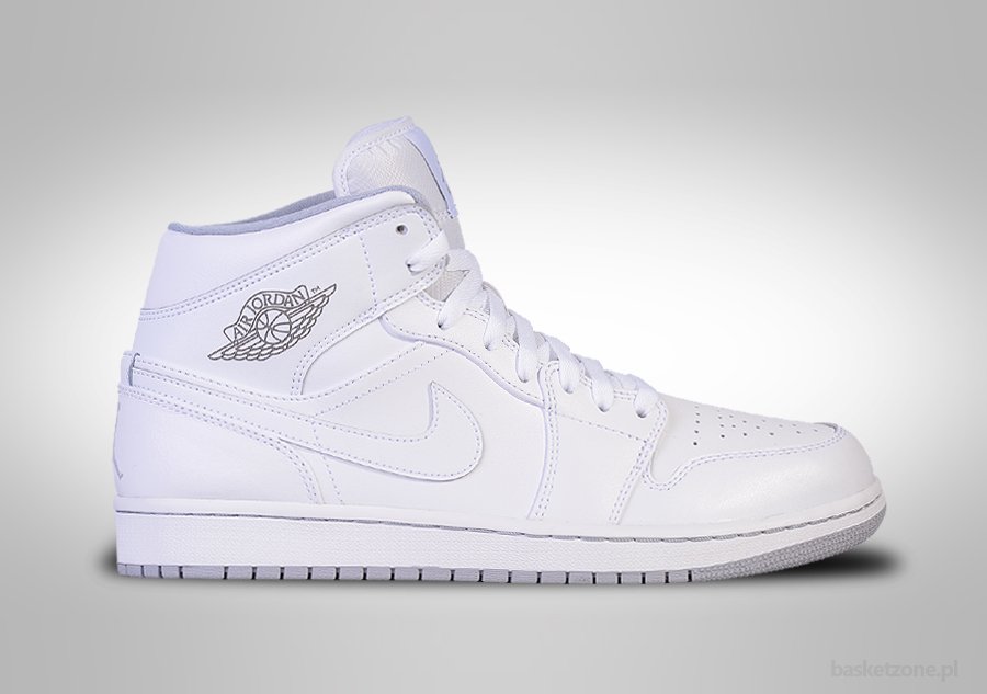 jordan retro 1 mid white