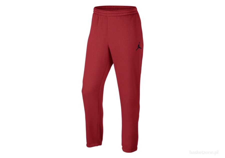 NIKE JUMPMAN BRUSHED TAPERED GYM RED